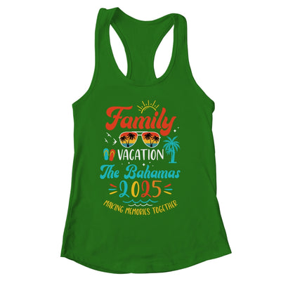 Family Vacation 2025 The Bahamas Matching Summer Vacation Shirt & Tank Top | siriusteestore