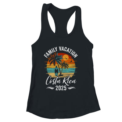 Family Vacation 2025 Vintage Costa Rica Summer Matching Trip Shirt & Tank Top | siriusteestore