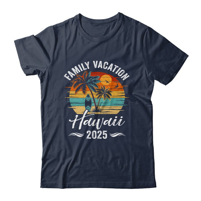 Family Vacation 2025 Vintage Hawaii Summer Matching Trip Shirt & Tank Top | siriusteestore