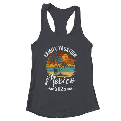Family Vacation 2025 Vintage Mexico Summer Matching Trip Shirt & Tank Top | siriusteestore
