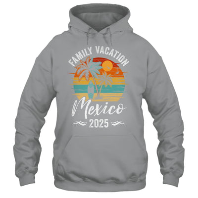 Family Vacation 2025 Vintage Mexico Summer Matching Trip Shirt & Tank Top | siriusteestore
