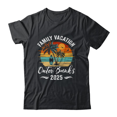 Family Vacation 2025 Vintage Outer Banks Summer Matching Trip Shirt & Tank Top | siriusteestore