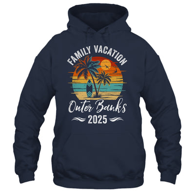 Family Vacation 2025 Vintage Outer Banks Summer Matching Trip Shirt & Tank Top | siriusteestore