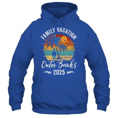 Family Vacation 2025 Vintage Outer Banks Summer Matching Trip Shirt & Tank Top | siriusteestore