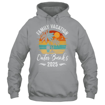 Family Vacation 2025 Vintage Outer Banks Summer Matching Trip Shirt & Tank Top | siriusteestore