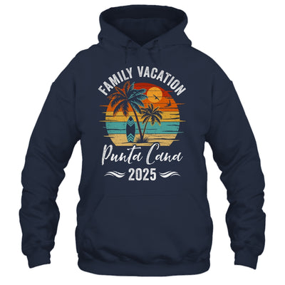 Family Vacation 2025 Vintage Punta Cana Summer Matching Trip Shirt & Tank Top | siriusteestore