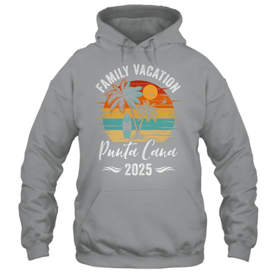 Family Vacation 2025 Vintage Punta Cana Summer Matching Trip Shirt & Tank Top | siriusteestore