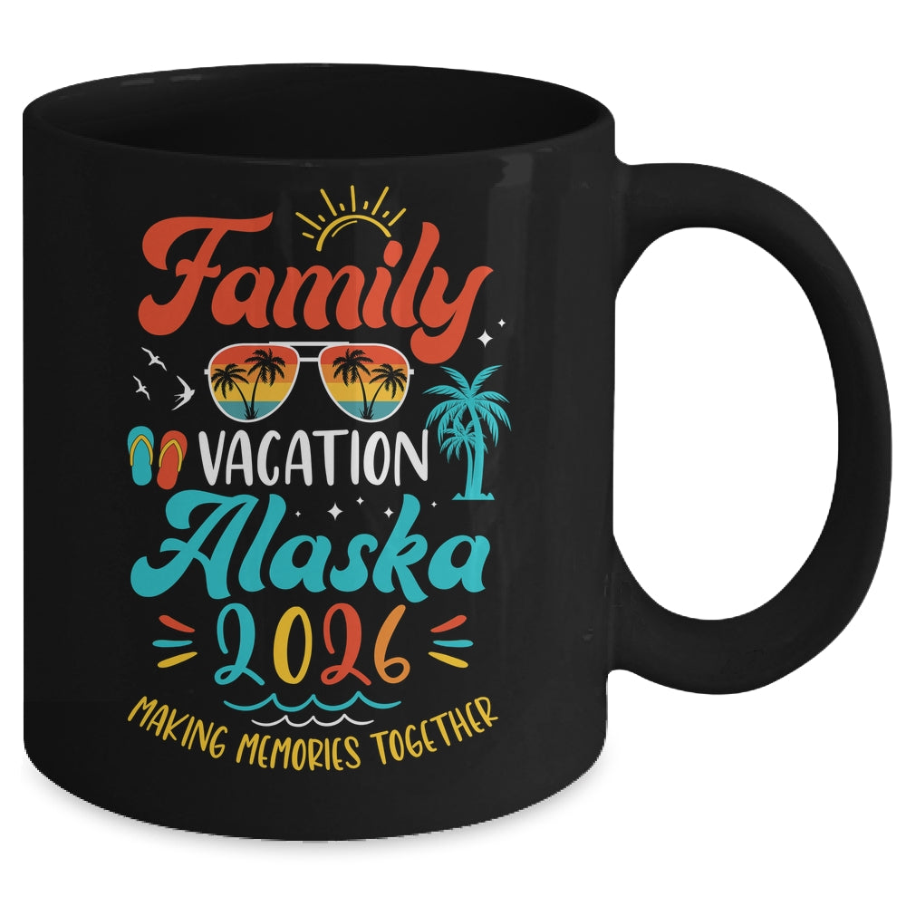 Family Vacation 2026 Alaska Matching Summer Vacation Mug | siriusteestore