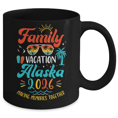Family Vacation 2026 Alaska Matching Summer Vacation Mug | siriusteestore