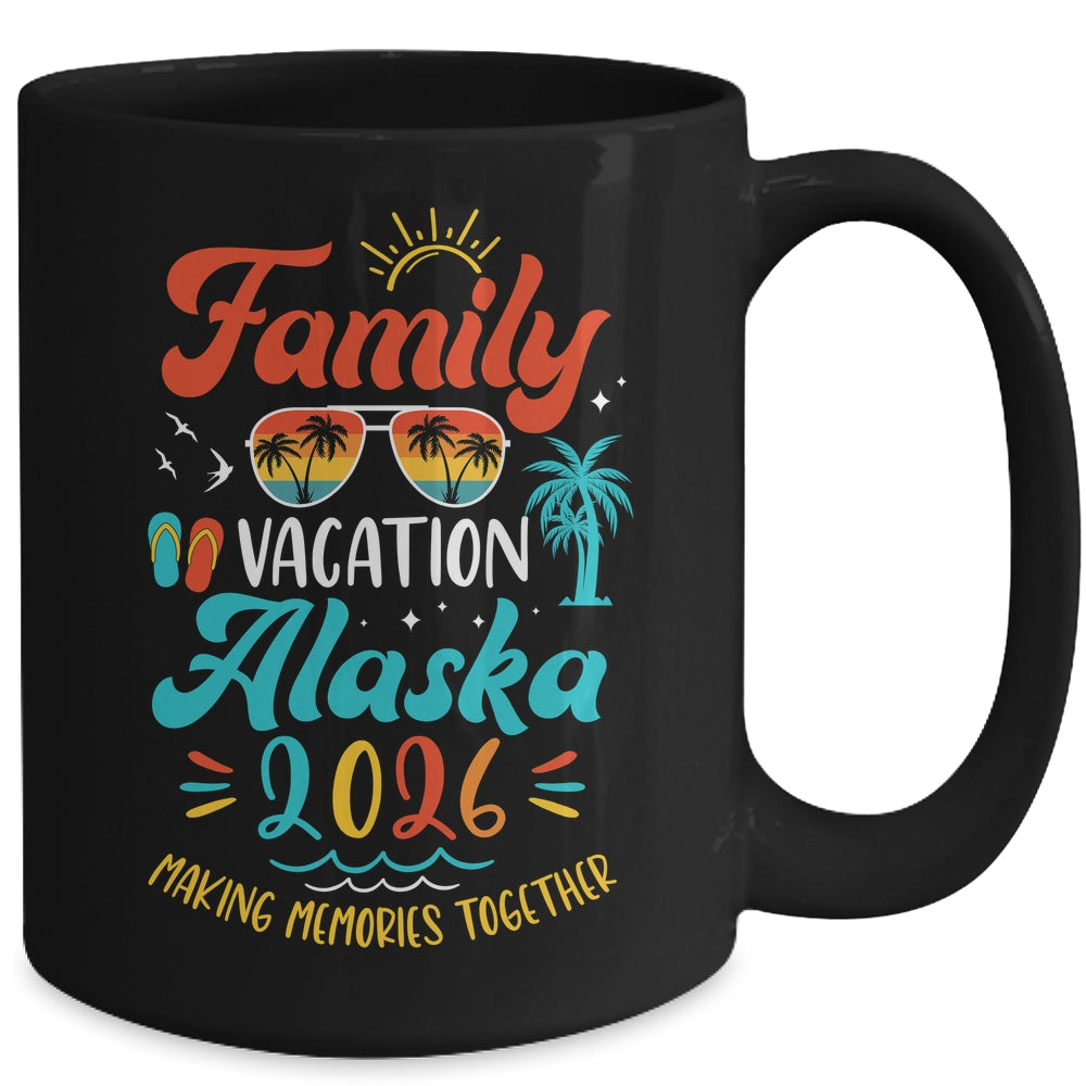 Family Vacation 2026 Alaska Matching Summer Vacation Mug | siriusteestore