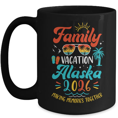 Family Vacation 2026 Alaska Matching Summer Vacation Mug | siriusteestore