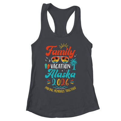 Family Vacation 2026 Alaska Matching Summer Vacation Shirt & Tank Top | siriusteestore