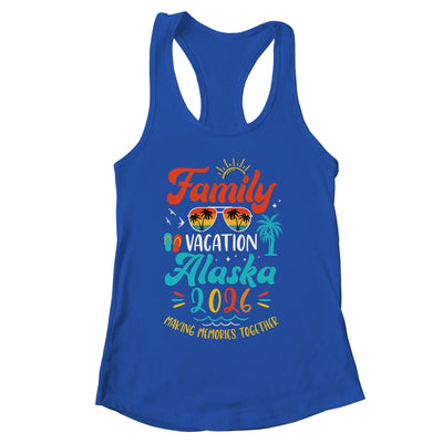 Family Vacation 2026 Alaska Matching Summer Vacation Shirt & Tank Top | siriusteestore