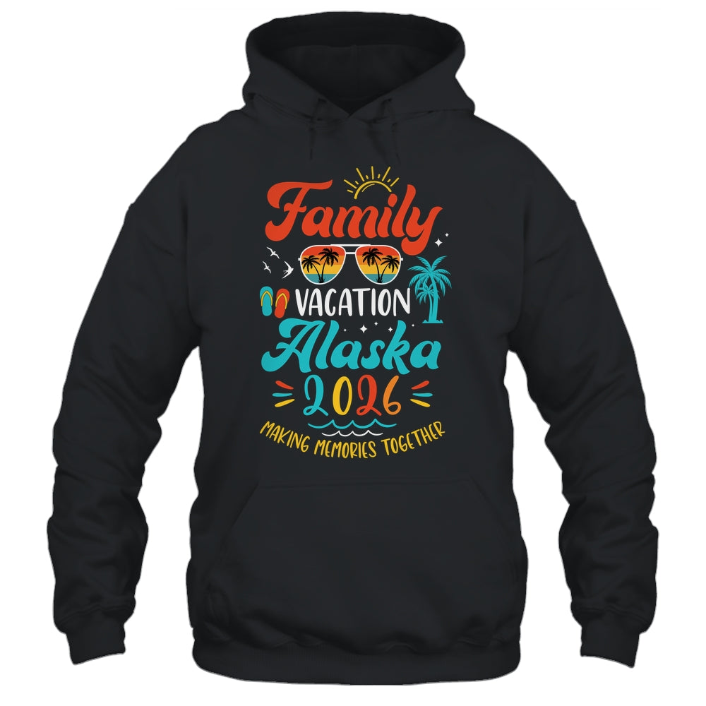 Family Vacation 2026 Alaska Matching Summer Vacation Shirt & Tank Top | siriusteestore