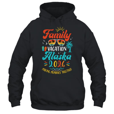 Family Vacation 2026 Alaska Matching Summer Vacation Shirt & Tank Top | siriusteestore