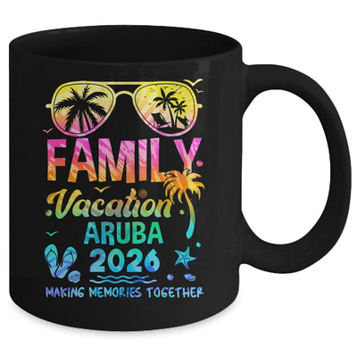 Family Vacation 2026 Aruba Matching Memories Together Mug | siriusteestore