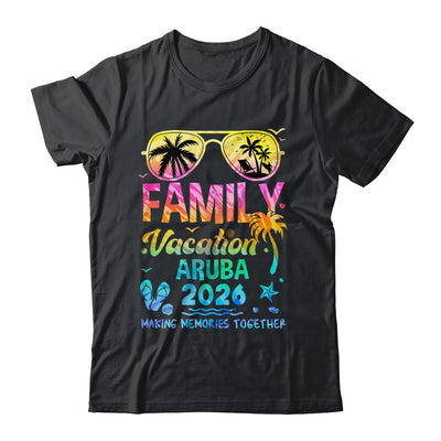 Family Vacation 2026 Aruba Matching Memories Together Shirt & Tank Top | siriusteestore