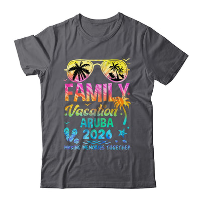 Family Vacation 2026 Aruba Matching Memories Together Shirt & Tank Top | siriusteestore