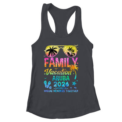 Family Vacation 2026 Aruba Matching Memories Together Shirt & Tank Top | siriusteestore