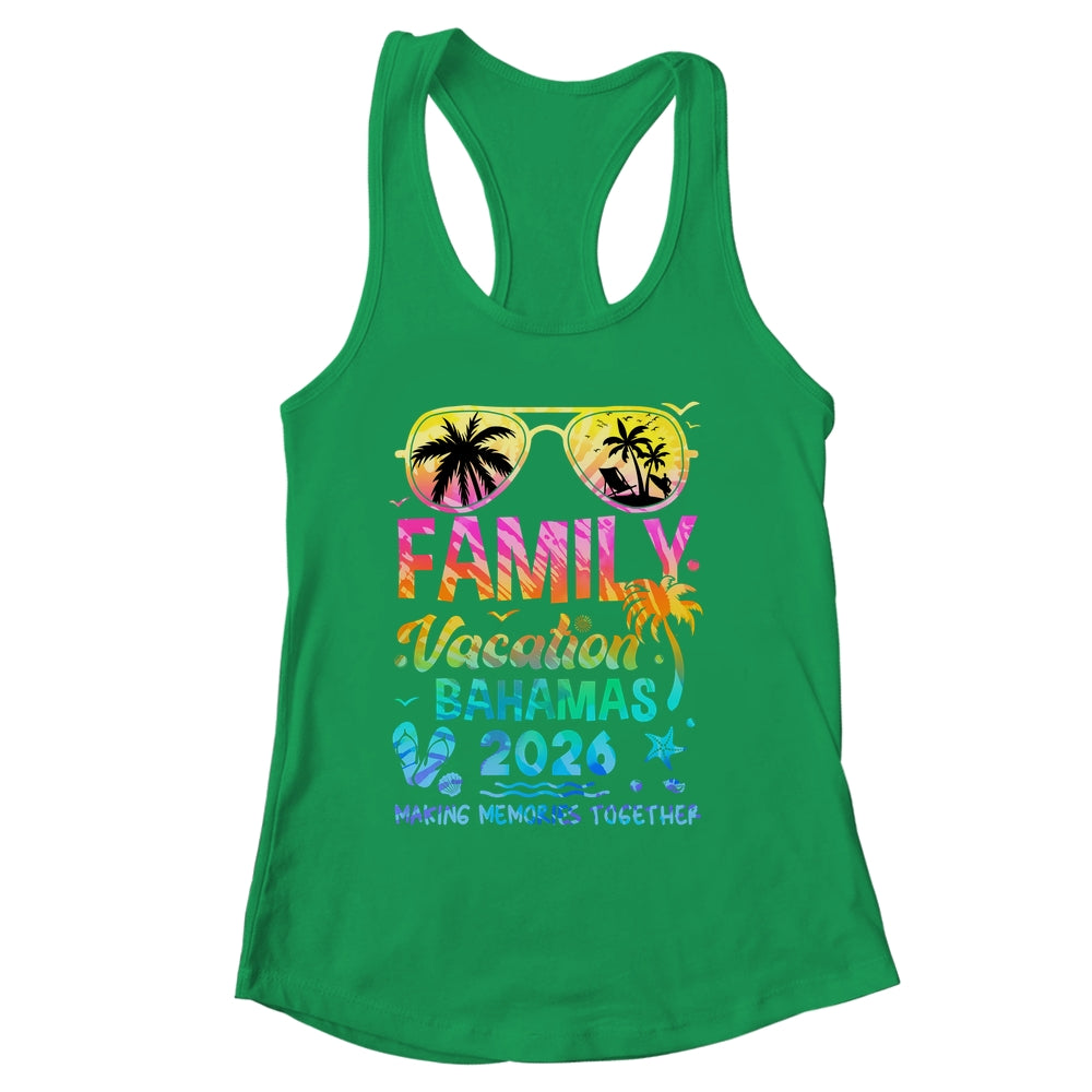 Family Vacation 2026 Bahamas Matching Memories Together Shirt & Tank Top | siriusteestore