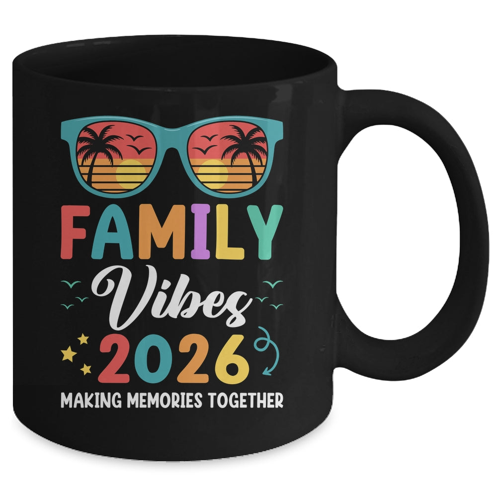 Family Vacation 2026 Beach Matching Summer Family Vibes Mug | siriusteestore