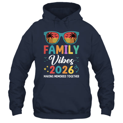Family Vacation 2026 Beach Matching Summer Family Vibes Shirt & Tank Top | siriusteestore