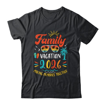 Family Vacation 2026 Beach Matching Summer Vacation 2026 Shirt & Tank Top | siriusteestore