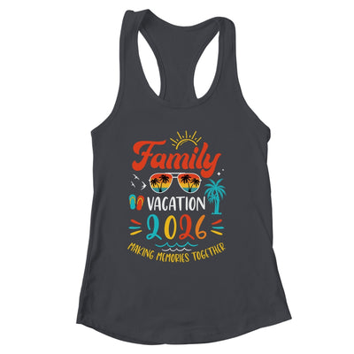 Family Vacation 2026 Beach Matching Summer Vacation 2026 Shirt & Tank Top | siriusteestore