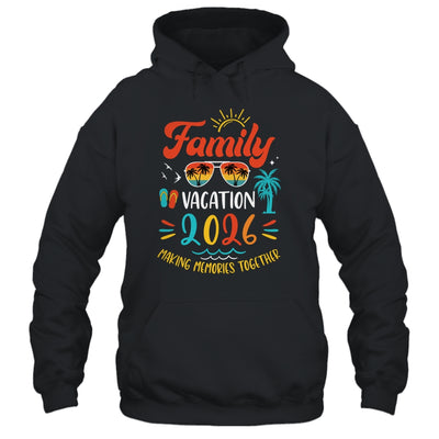 Family Vacation 2026 Beach Matching Summer Vacation 2026 Shirt & Tank Top | siriusteestore