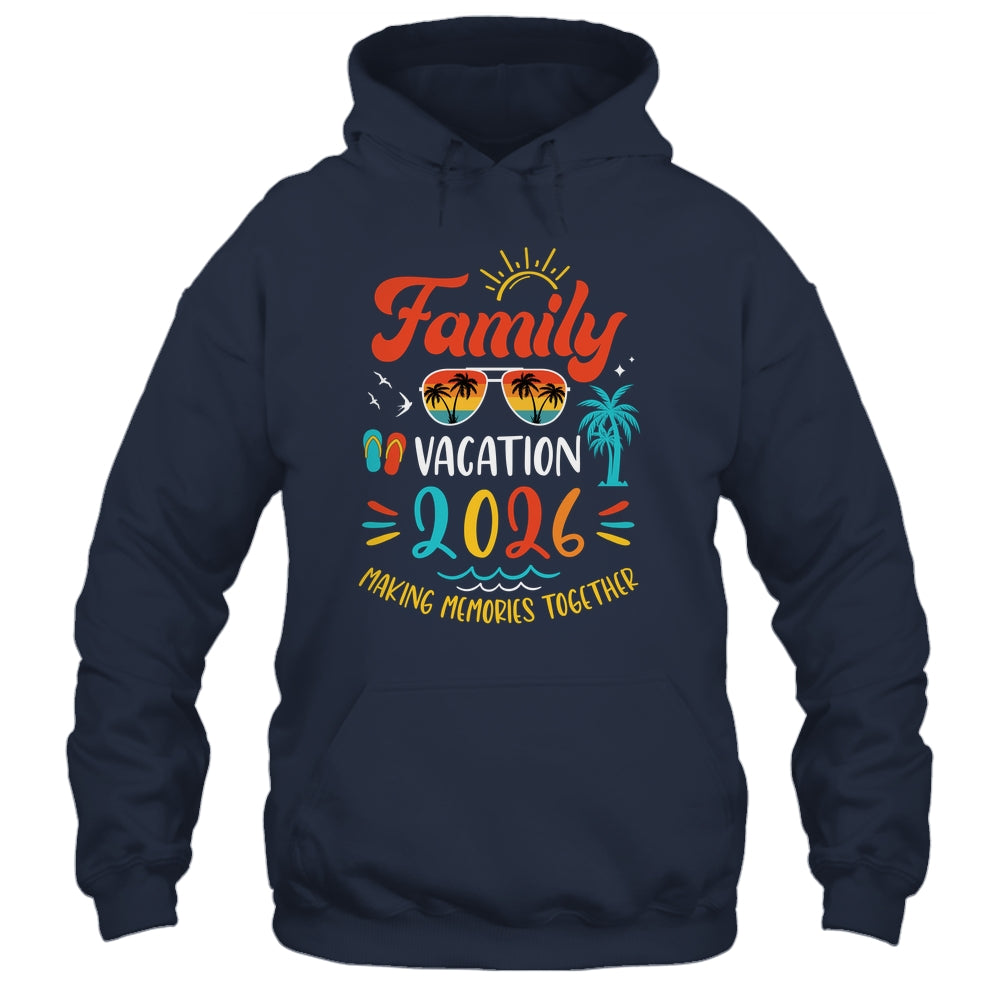 Family Vacation 2026 Beach Matching Summer Vacation 2026 Shirt & Tank Top | siriusteestore