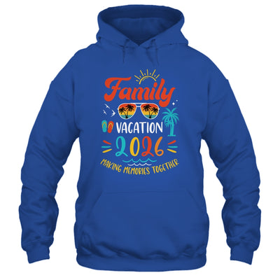 Family Vacation 2026 Beach Matching Summer Vacation 2026 Shirt & Tank Top | siriusteestore