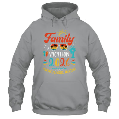 Family Vacation 2026 Beach Matching Summer Vacation 2026 Shirt & Tank Top | siriusteestore