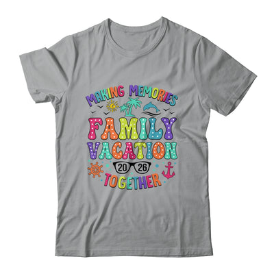 Family Vacation 2026 Beach Matching Summer Vacation Shirt & Tank Top | siriusteestore
