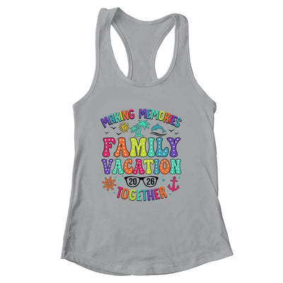 Family Vacation 2026 Beach Matching Summer Vacation Shirt & Tank Top | siriusteestore