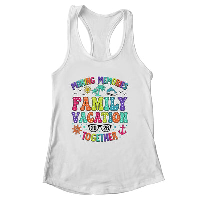 Family Vacation 2026 Beach Matching Summer Vacation Shirt & Tank Top | siriusteestore