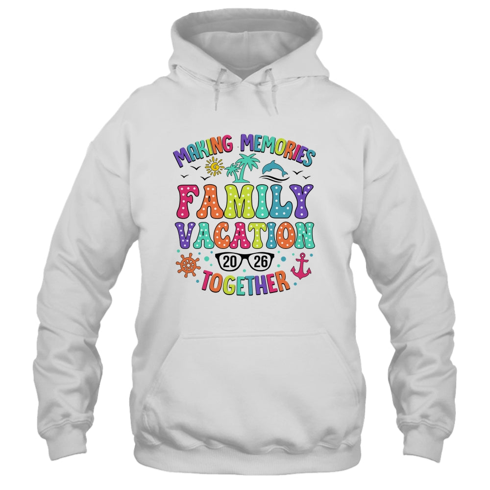 Family Vacation 2026 Beach Matching Summer Vacation Shirt & Tank Top | siriusteestore