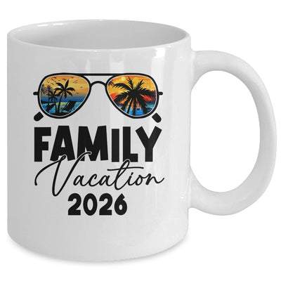 Family Vacation 2026 Beach Summer Family Together Vacation Mug | siriusteestore