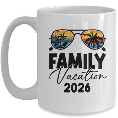 Family Vacation 2026 Beach Summer Family Together Vacation Mug | siriusteestore