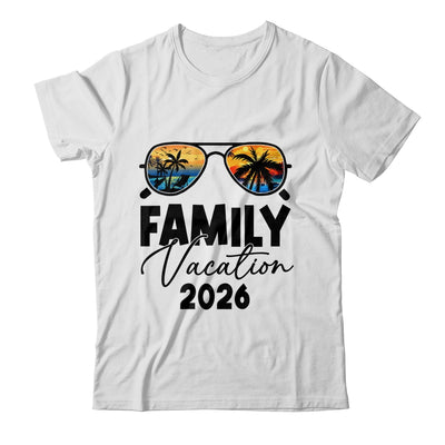 Family Vacation 2026 Beach Summer Family Together Vacation Shirt & Tank Top | siriusteestore