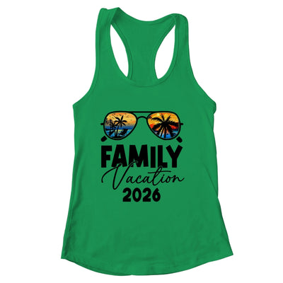 Family Vacation 2026 Beach Summer Family Together Vacation Shirt & Tank Top | siriusteestore