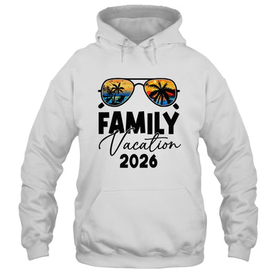 Family Vacation 2026 Beach Summer Family Together Vacation Shirt & Tank Top | siriusteestore