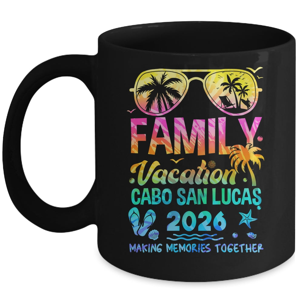 Family Vacation 2026 Cabo San Lucas Matching Memories Together Mug | siriusteestore
