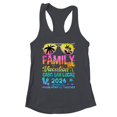 Family Vacation 2026 Cabo San Lucas Matching Memories Together Shirt & Tank Top | siriusteestore