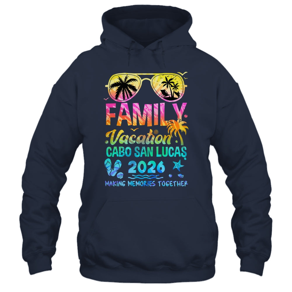 Family Vacation 2026 Cabo San Lucas Matching Memories Together Shirt & Tank Top | siriusteestore