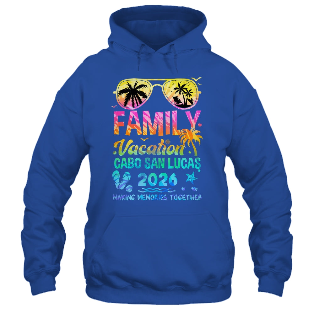 Family Vacation 2026 Cabo San Lucas Matching Memories Together Shirt & Tank Top | siriusteestore