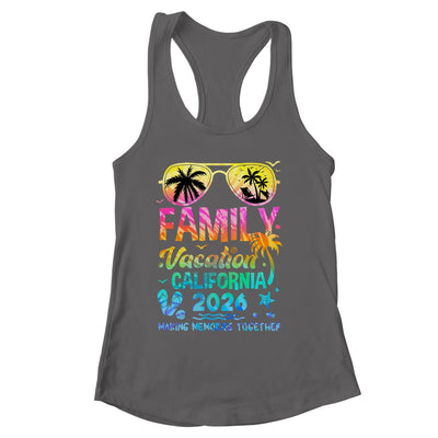 Family Vacation 2026 California Matching Memories Together Shirt & Tank Top | siriusteestore