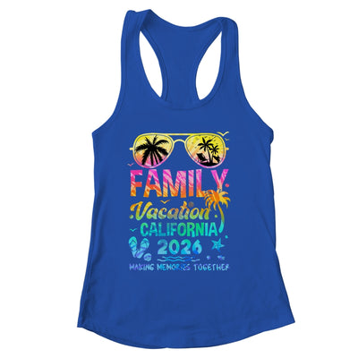 Family Vacation 2026 California Matching Memories Together Shirt & Tank Top | siriusteestore
