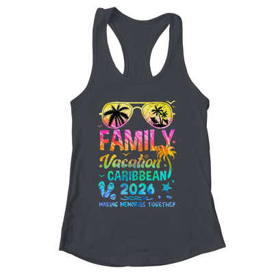 Family Vacation 2026 Caribbean Matching Memories Together Shirt & Tank Top | siriusteestore