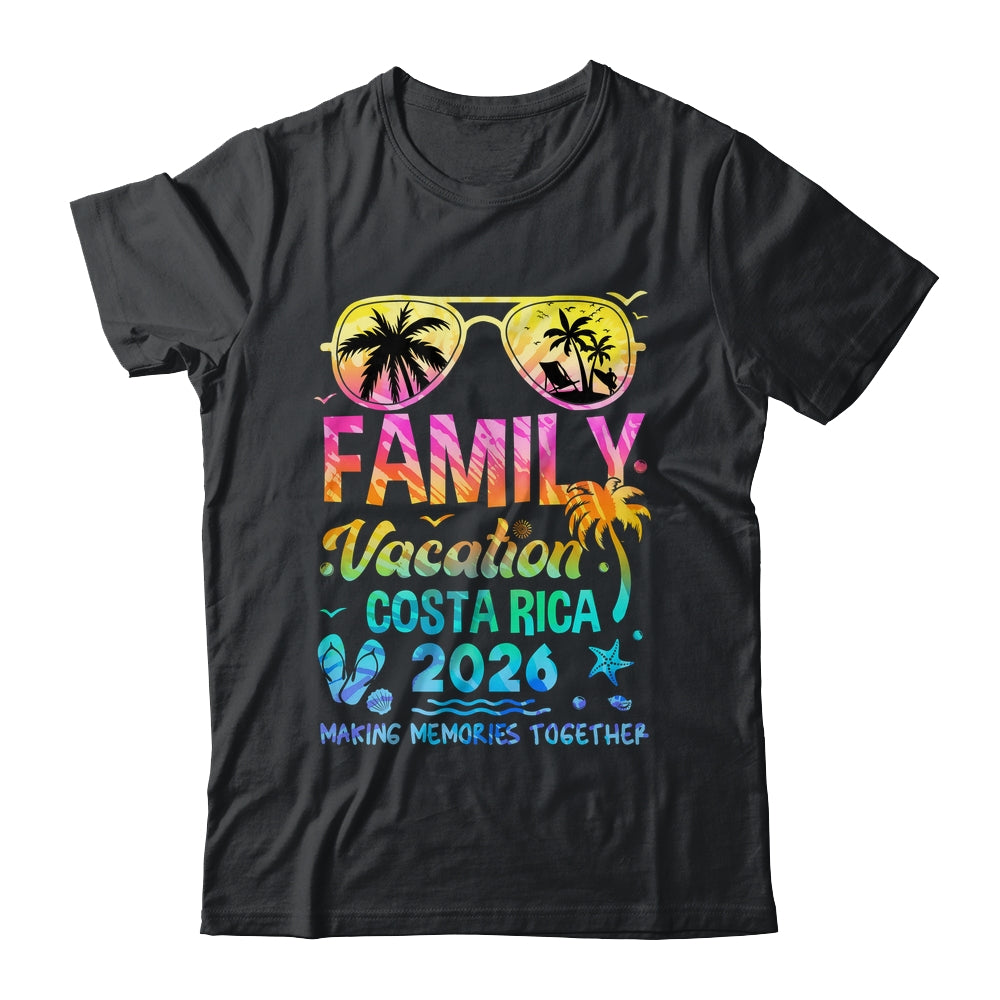 Family Vacation 2026 Costa Rica Matching Memories Together Shirt & Tank Top | siriusteestore