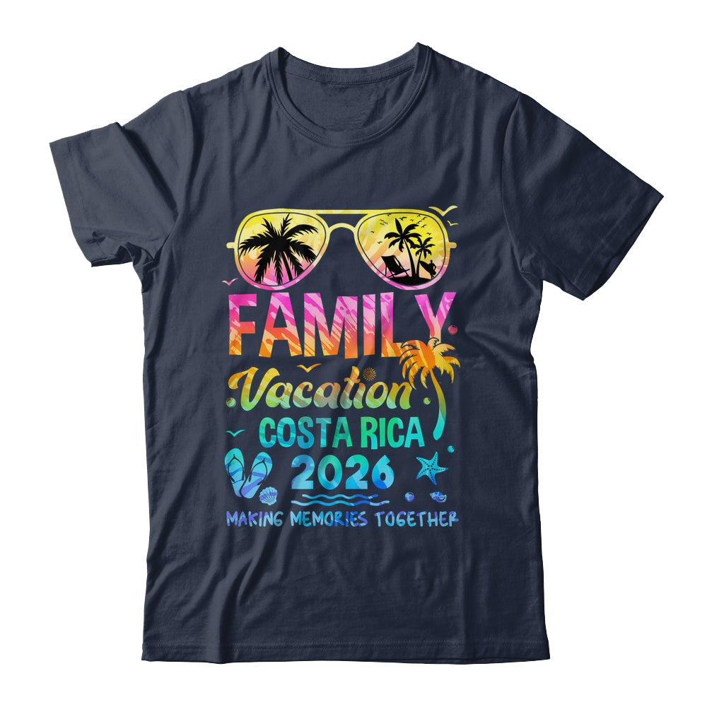 Family Vacation 2026 Costa Rica Matching Memories Together Shirt & Tank Top | siriusteestore